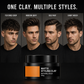 💇‍♂️ Lichte Haarstyling Clay voor Mannen met Sterke Hold 🔥