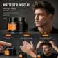 💇‍♂️ Lichte Haarstyling Clay voor Mannen met Sterke Hold 🔥