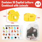 🧩26-delig houten letter- en dierenmatchingsspeelgoed 🔤✨
