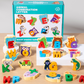 🧩26-delig houten letter- en dierenmatchingsspeelgoed 🔤✨