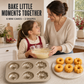 🧁✨ Mini Bundt Cake Bakvorm met Meerdere Vormen & Antiaanbaklaag 🍰