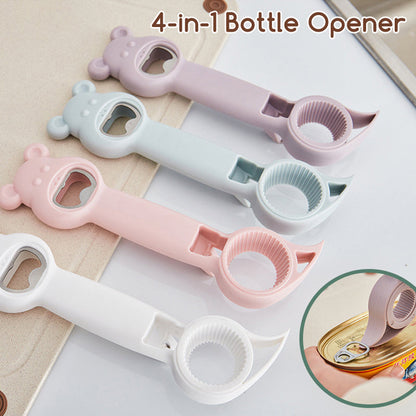 Multifunctionele 4-in-1 Flesopener 🍾