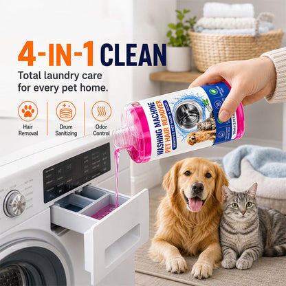 🐾 50% korting! 4-in-1 wasmachine reiniger – verwijdert dierenharen, ontsmet de trommel & elimineert geurtjes in 1 wasbeurt. Veilig voor huisdieren! ✨🧺