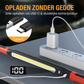 📢📢 50% KORTING!!💡 Oplaadbare COB-werklamp | USB-C magnetische LED-inspectielamp met haak en klem | 360° draaibaar | Draagbaar voor autoreparatie, garage, noodgevallen en kamperen