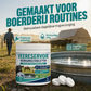 Sneloplossende reinigingstabletten voor veewaterreservoirs