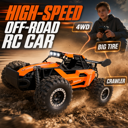 Hogesnelheids RC-terreinwagen 🚗