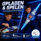 🥳2026 HOT SALE🥳💞50K+ VERKOCHT! ⚔️✨ 50% KORTING! Oplaadbaar Dubbelbladig Lichtgevend Zwaard – 360° draaien, uitschuifbaar, 24 lichtstanden, bewegingsgeluiden, USB-C. Een episch cadeau voor kinderen vanaf 6 jaar! 🎁💪