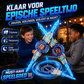 🥳2026 HOT SALE🥳💞50K+ VERKOCHT! ⚔️✨ 50% KORTING! Oplaadbaar Dubbelbladig Lichtgevend Zwaard – 360° draaien, uitschuifbaar, 24 lichtstanden, bewegingsgeluiden, USB-C. Een episch cadeau voor kinderen vanaf 6 jaar! 🎁💪