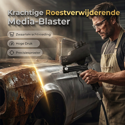 Handbediende pneumatische straalpistool
