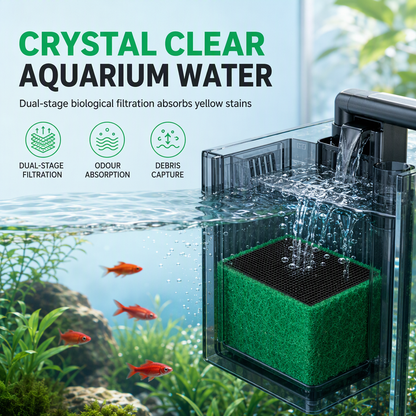 🐠 Actieve-Koolfilterblok voor Aquariums