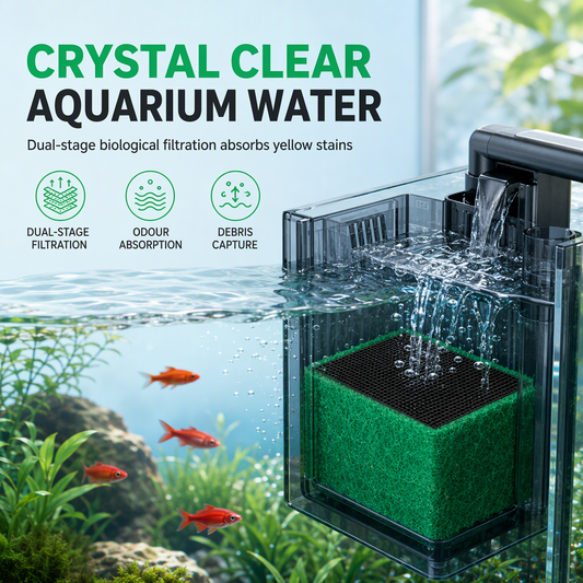 🐠 Actieve-Koolfilterblok voor Aquariums