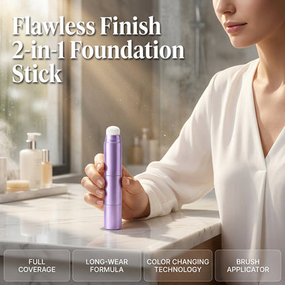 2‑in‑1 Kleurveranderende Foundation‑Stick