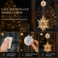 🎄 Kerstraamverlichting met Zuignappen